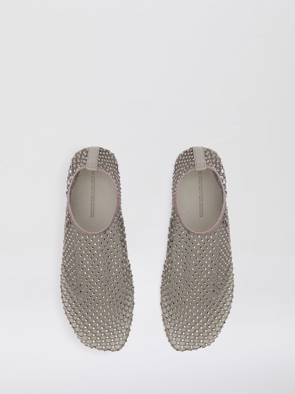Christopher Esber Minette Flat Eucalypt Minette Flat Black Minette Flat Silver Minette Flat Shell Minette Flat Olive Minette Flat Evergreen Minette Flat Butter Minette Flat Gold