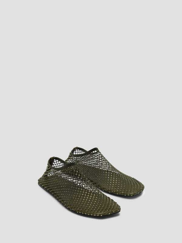 Christopher Esber Minette Flat Olive Minette Flat Black Minette Flat Eucalypt Minette Flat Silver Minette Flat Shell Minette Flat Evergreen Minette Flat Butter Minette Flat Gold