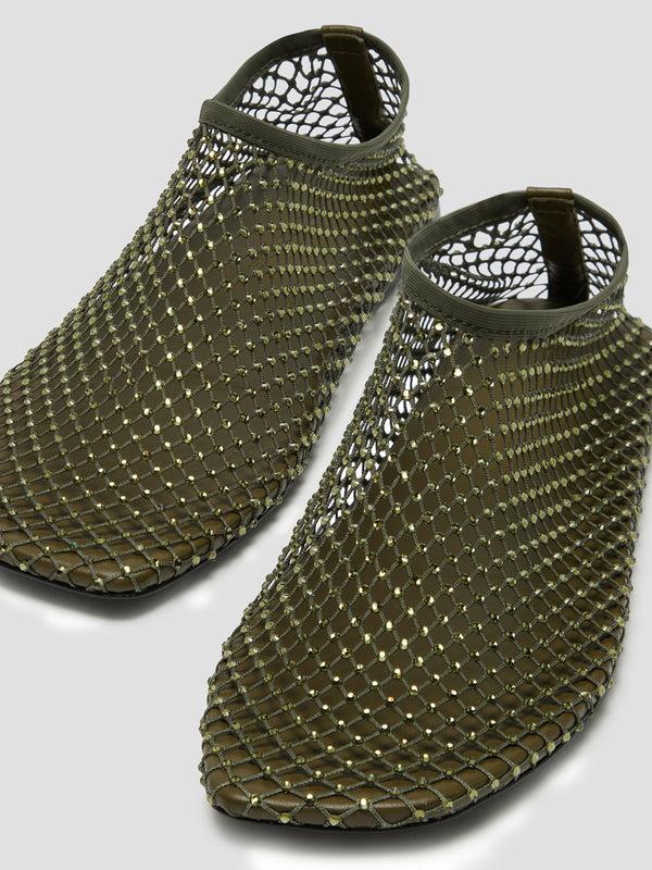 Christopher Esber Minette Flat Olive Minette Flat Black Minette Flat Eucalypt Minette Flat Silver Minette Flat Shell Minette Flat Evergreen Minette Flat Butter Minette Flat Gold