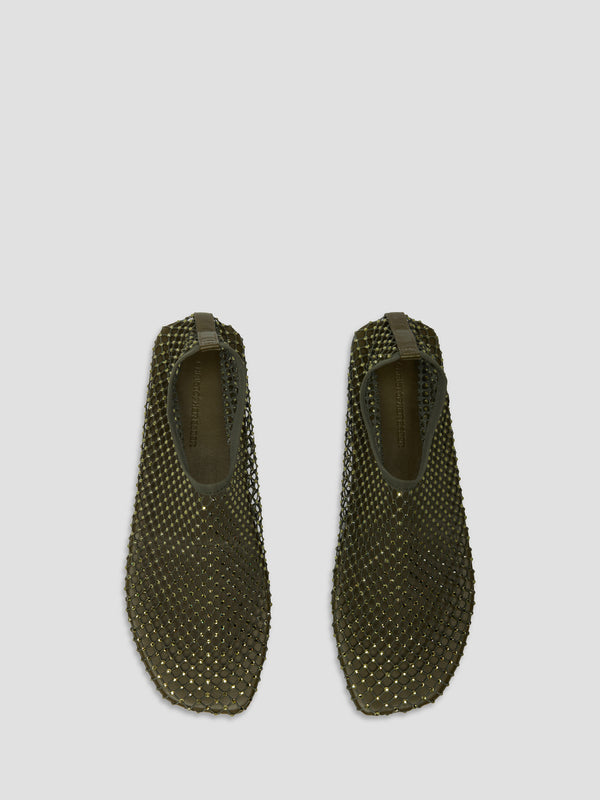 Christopher Esber Minette Flat Olive Minette Flat Black Minette Flat Eucalypt Minette Flat Silver Minette Flat Shell Minette Flat Evergreen Minette Flat Butter Minette Flat Gold