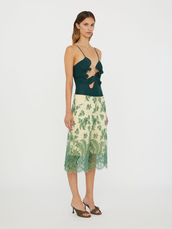 Christopher Esber Molded Venus Bodysuit Evergreen Molded Venus Bodysuit Black