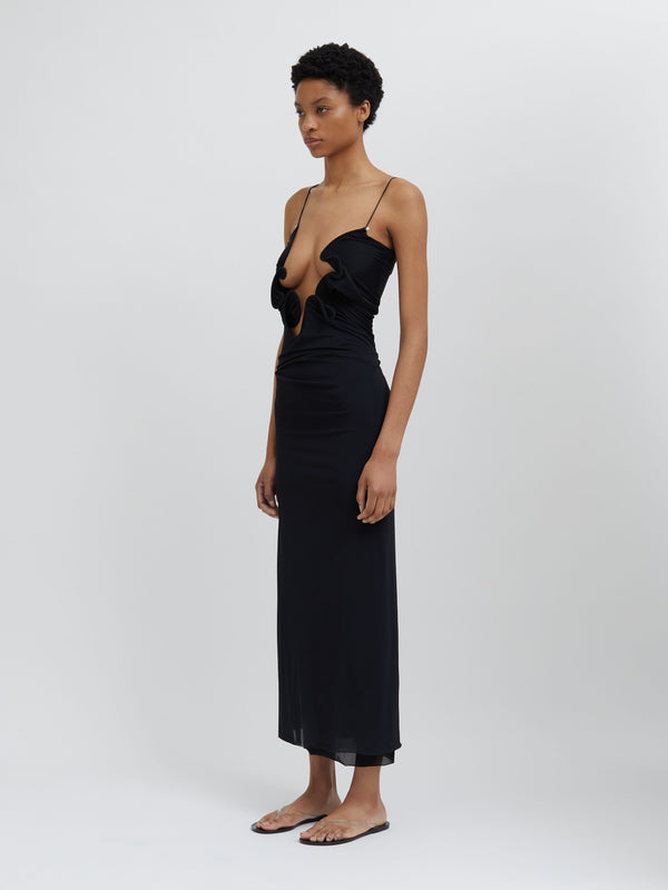 Christopher Esber Molded Venus Dress Black Molded Venus Dress White