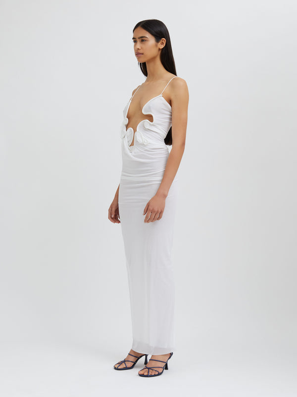 Christopher Esber Molded Venus Dress White Molded Venus Dress Black