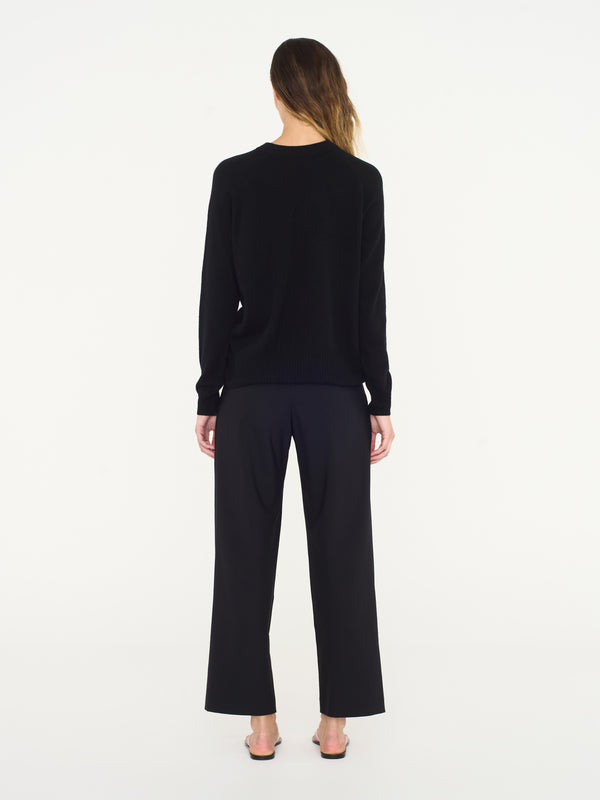 Christopher Esber Monument Open Twist Sweater Black Monument Open Twist Sweater Grape