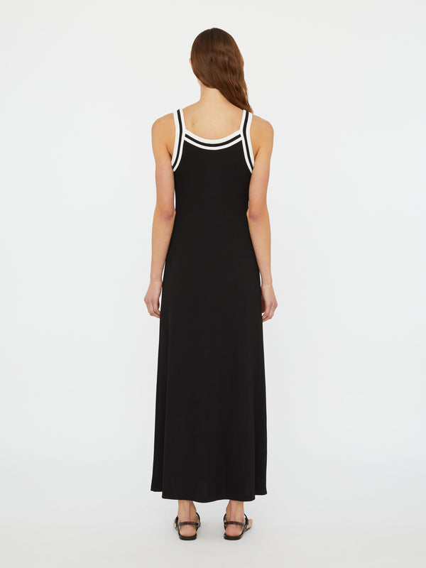 Christopher Esber Multi Verner Linked Chain Dress Black White