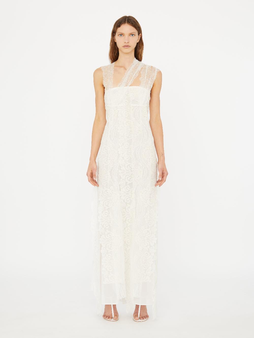 christopher esber Olivia Heirloom Layered Dress white
