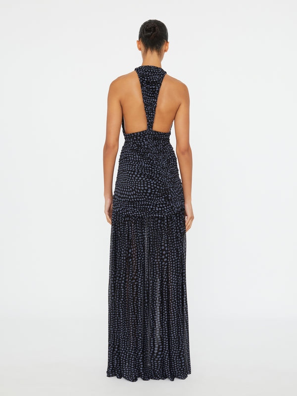 Christopher Esber Orion Gown Warped Spot Orion Gown Bottle Green Orion Gown Magenta Orion Gown Green Olive Orion Gown Lapis