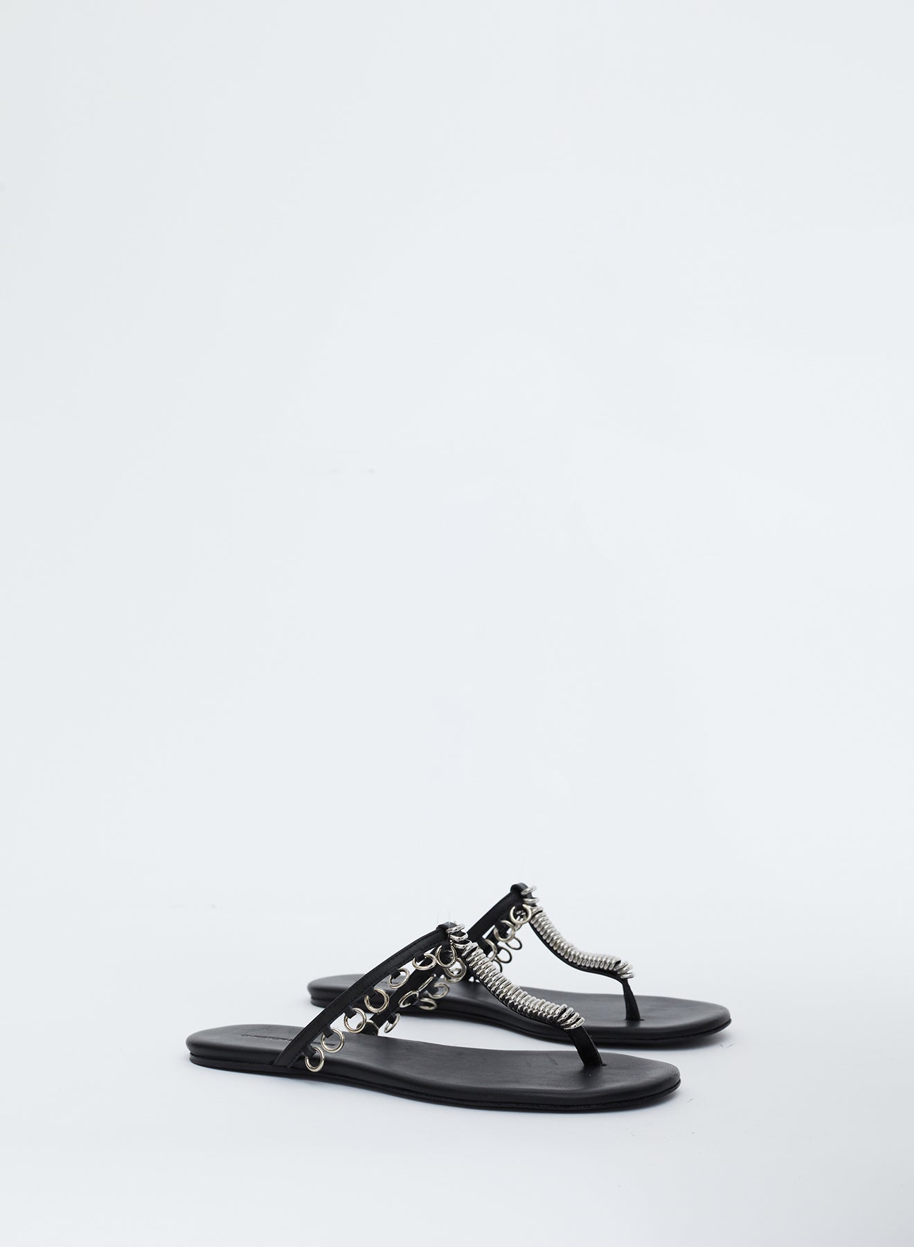 christopher esber Pierced Flip Flop black Pierced Flip Flop chilli