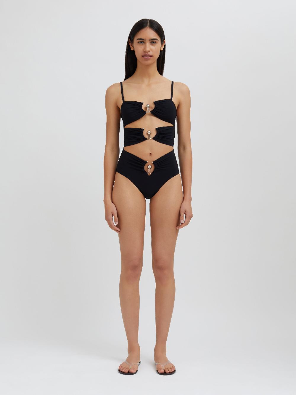 christopher esber Pierced Orbit One Piece black Pierced Orbit One Piece white Pierced Orbit One Piece grape Pierced Orbit One Piece eucalypt