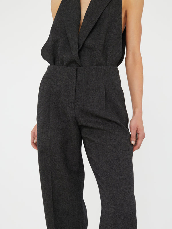 Christopher Esber Redux Twill Trouser Speckled Black