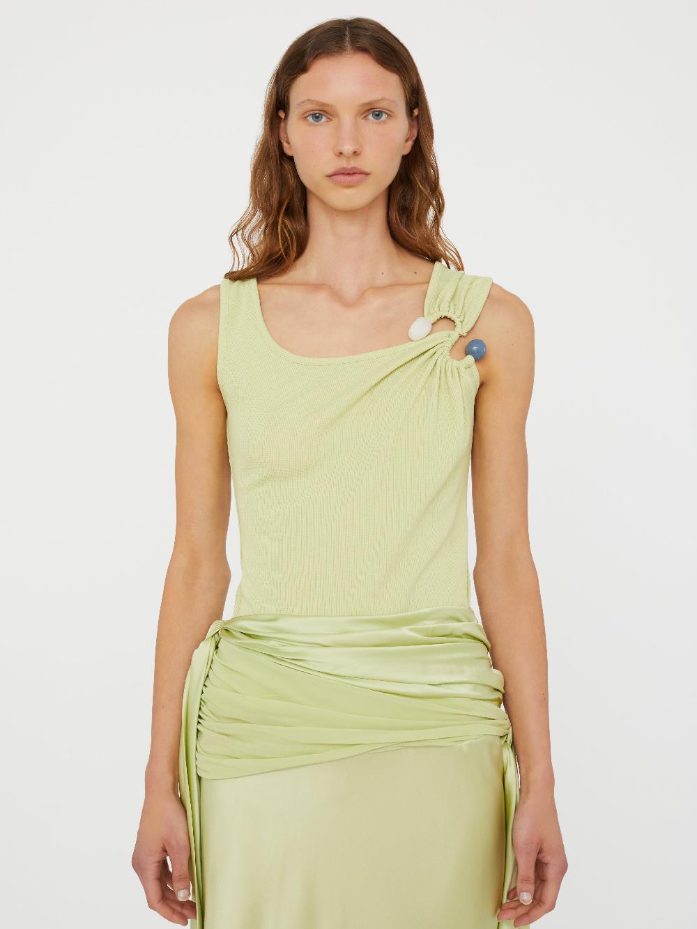 christopher esber S-Buckle Scoop Tank melon S-Buckle Scoop Tank black