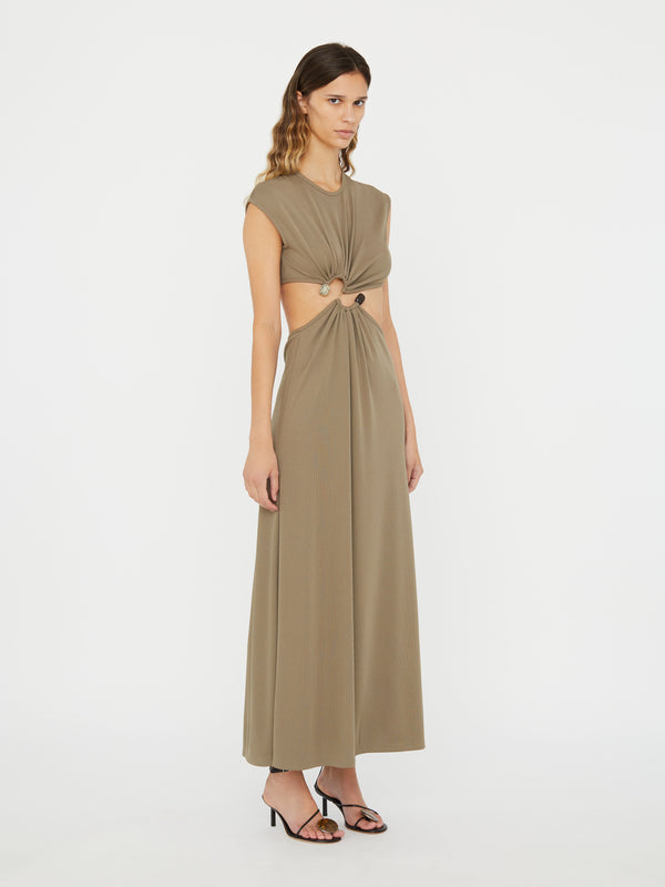 Christopher Esber S-Buckle Tank Dress Eucalypt S-Buckle Tank Dress Melon