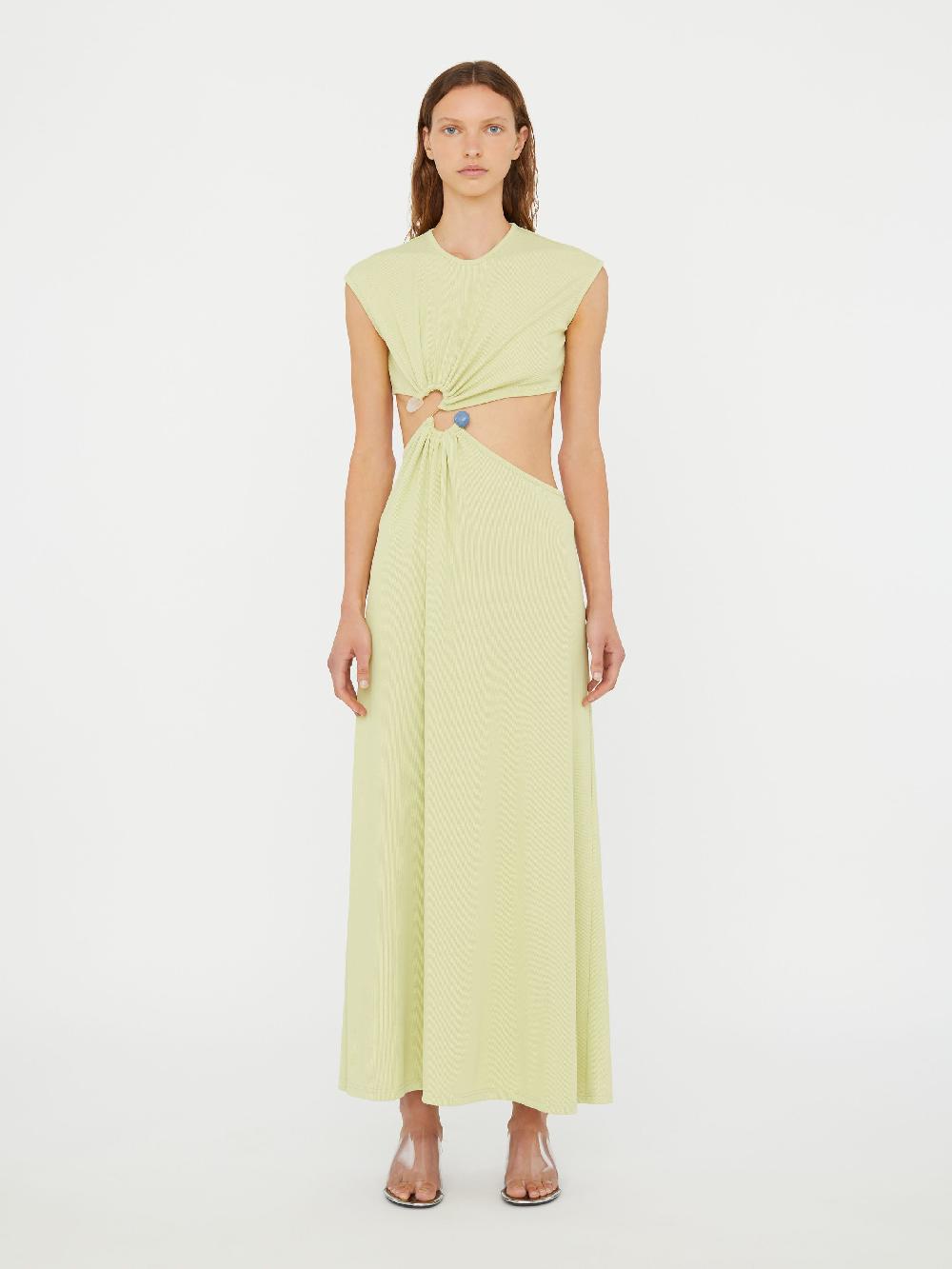 Christopher Esber S-Buckle Tank Dress Melon S-Buckle Tank Dress Eucalypt
