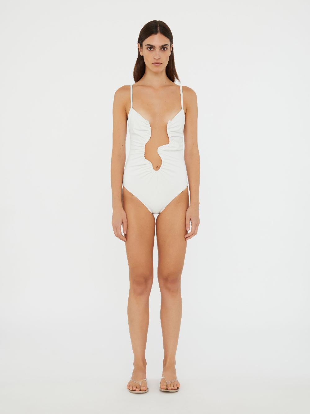 christopher esber Salacia One Piece white Salacia One Piece black