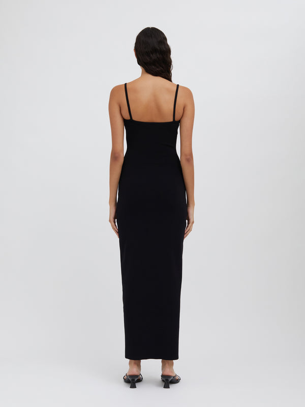 Christopher Esber Salacia Wire Column Dress Black Salacia Wire Column Dress Eucalypt Salacia Wire Column Dress Evergreen