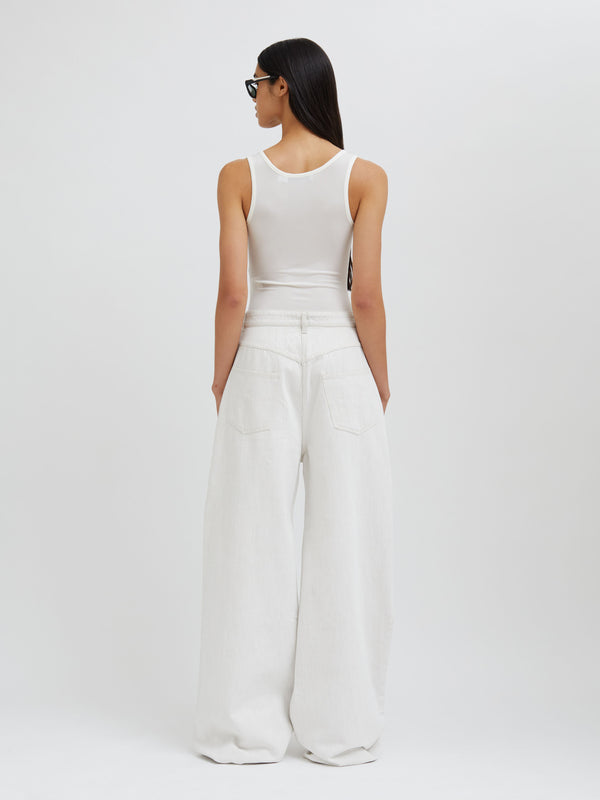 Christopher Esber Sonora Tank Bodysuit White Sonora Tank Bodysuit Black