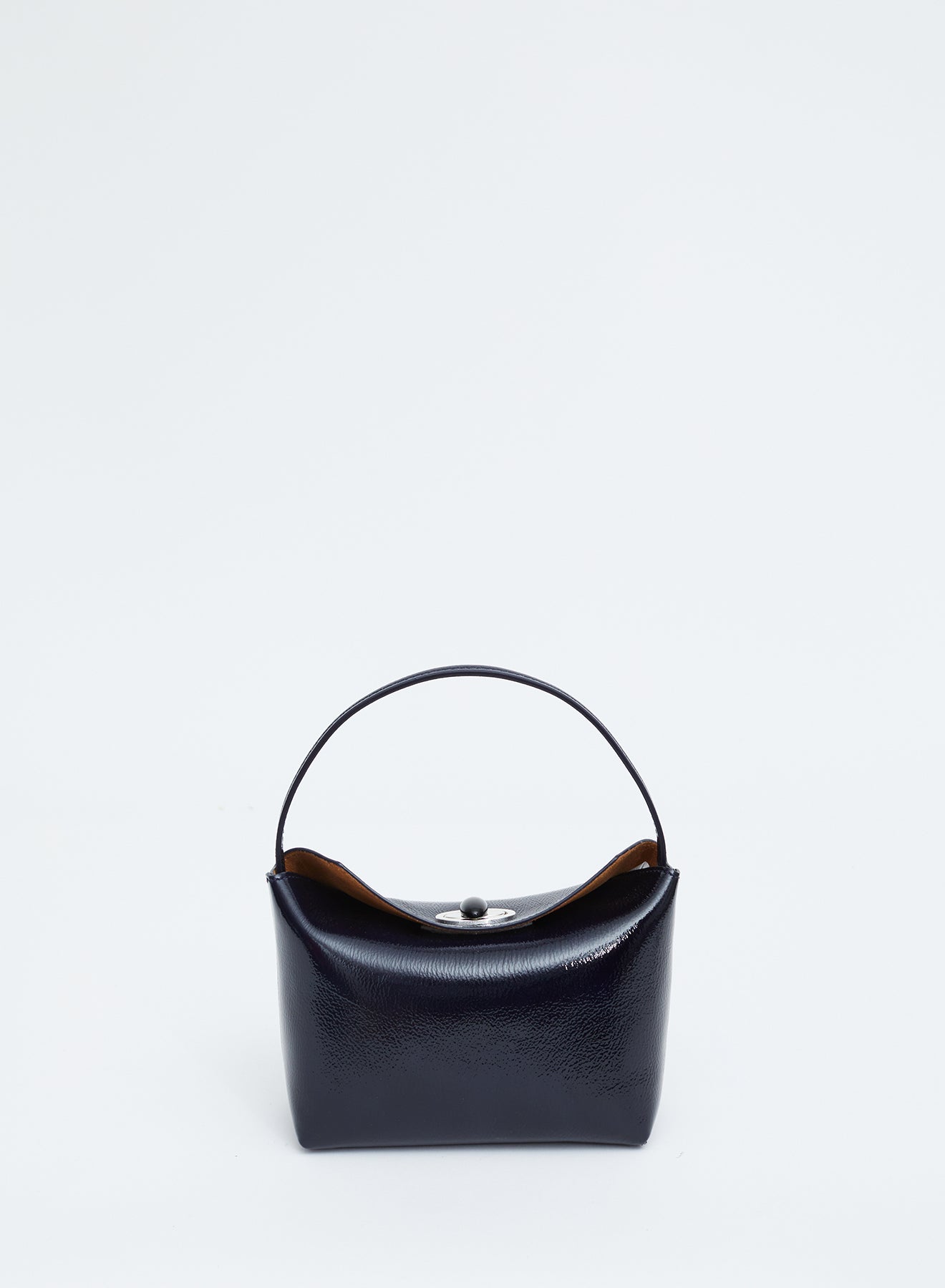 christopher esber Turnlock Patent Mini Shoulder Bag ink Turnlock Patent Mini Shoulder Bag cactus