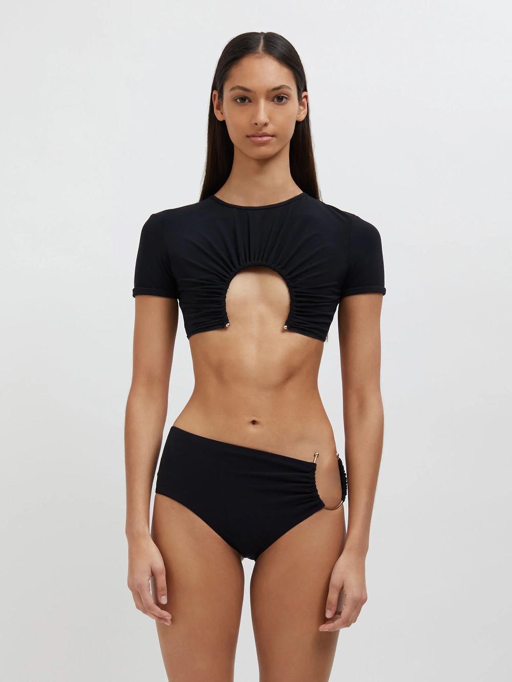 christopher esber U Prong Tee black U Prong Tee white