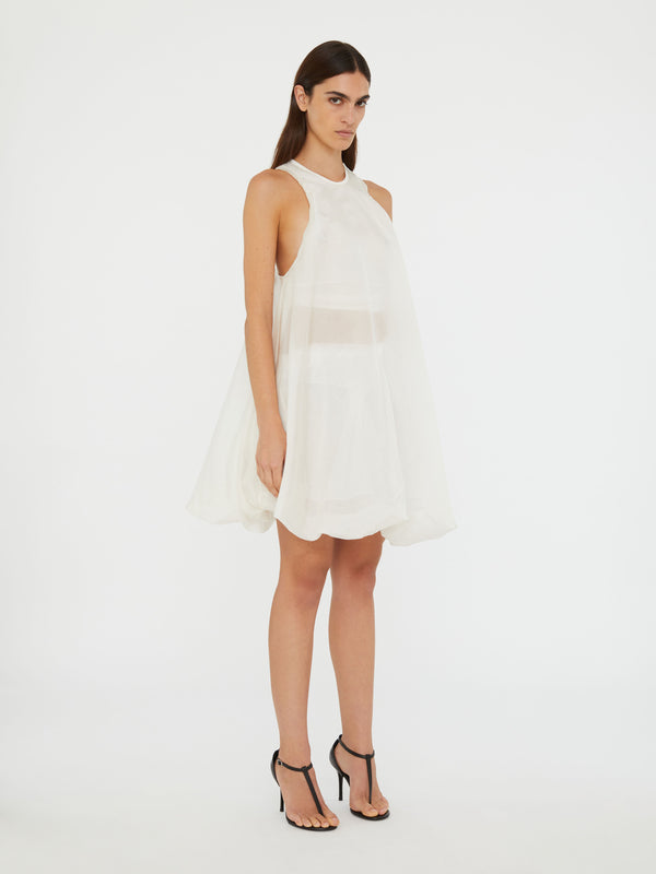 Christopher Esber Vapour Separation Tank Dress White
