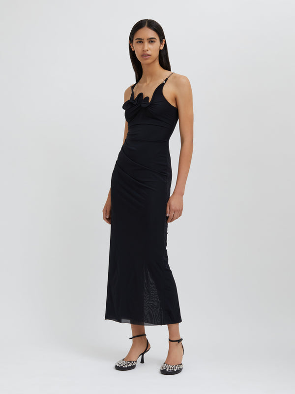 Christopher Esber Venus Cami Dress Black Venus Cami Dress Mahogany