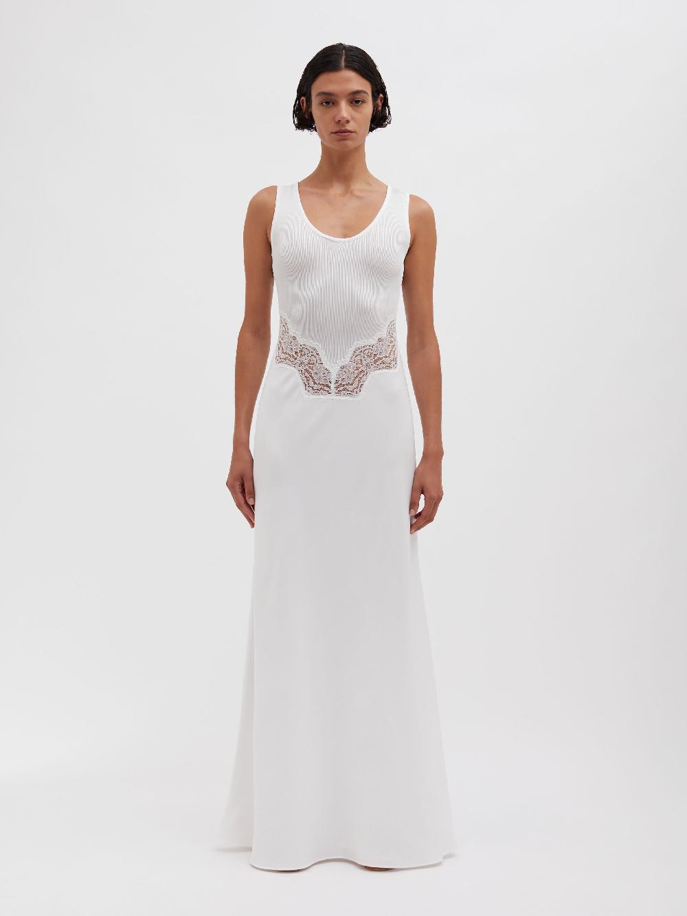 christopher esber Verna Lace Tank Dress white Verna Lace Tank Dress black