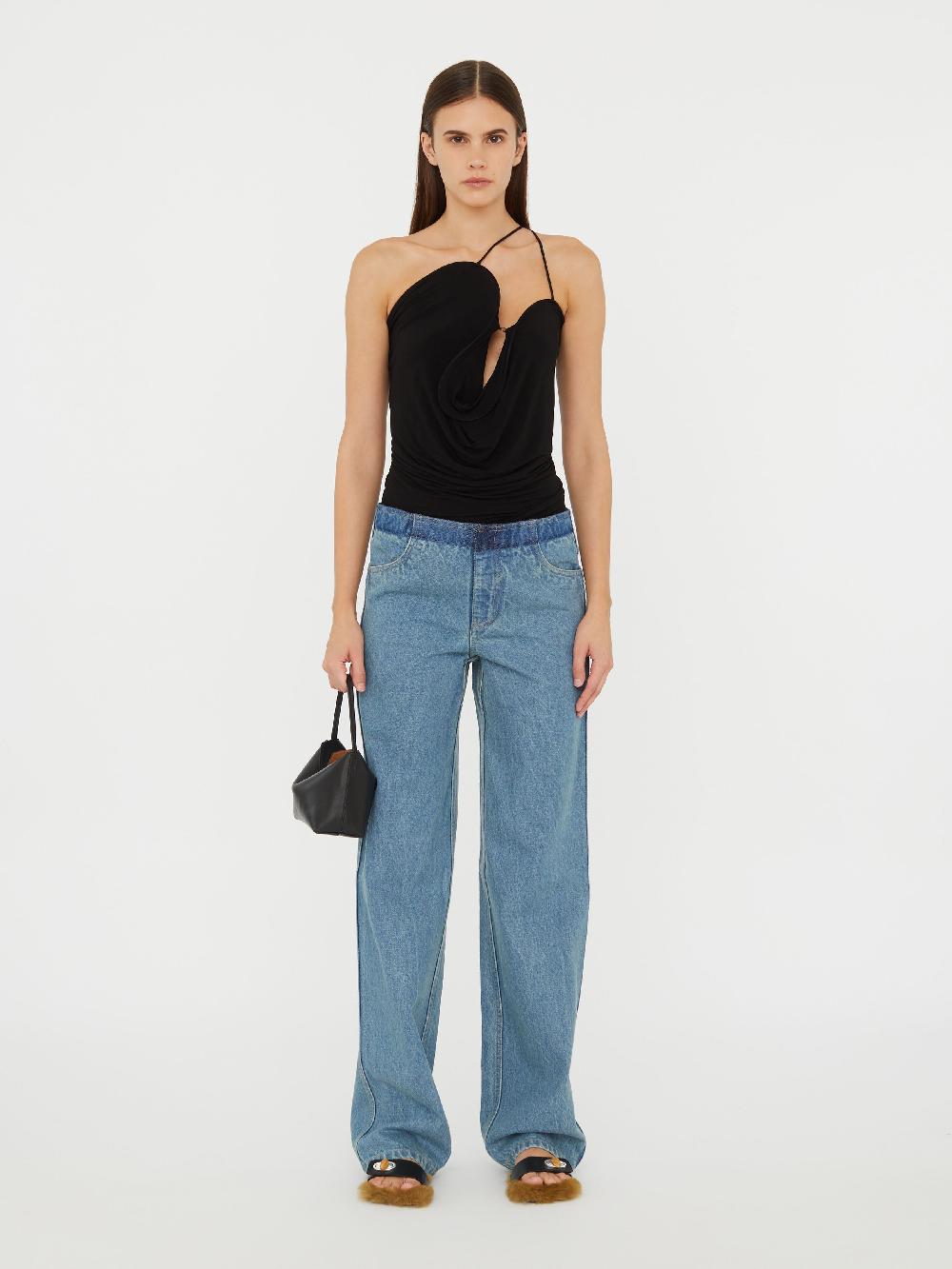 christopher esber Wave Coil Top black Wave Coil Top smoke