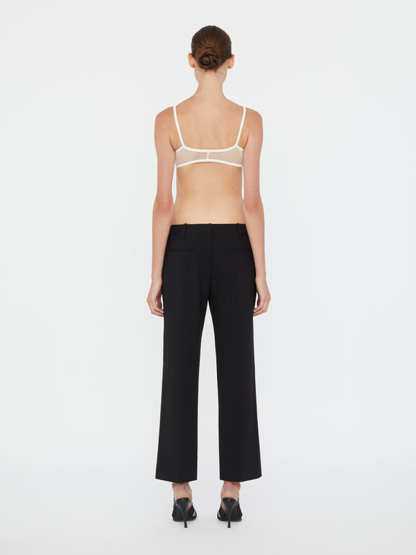 Christopher Esber Wave Lace Bralette White Wave Lace Bralette Black