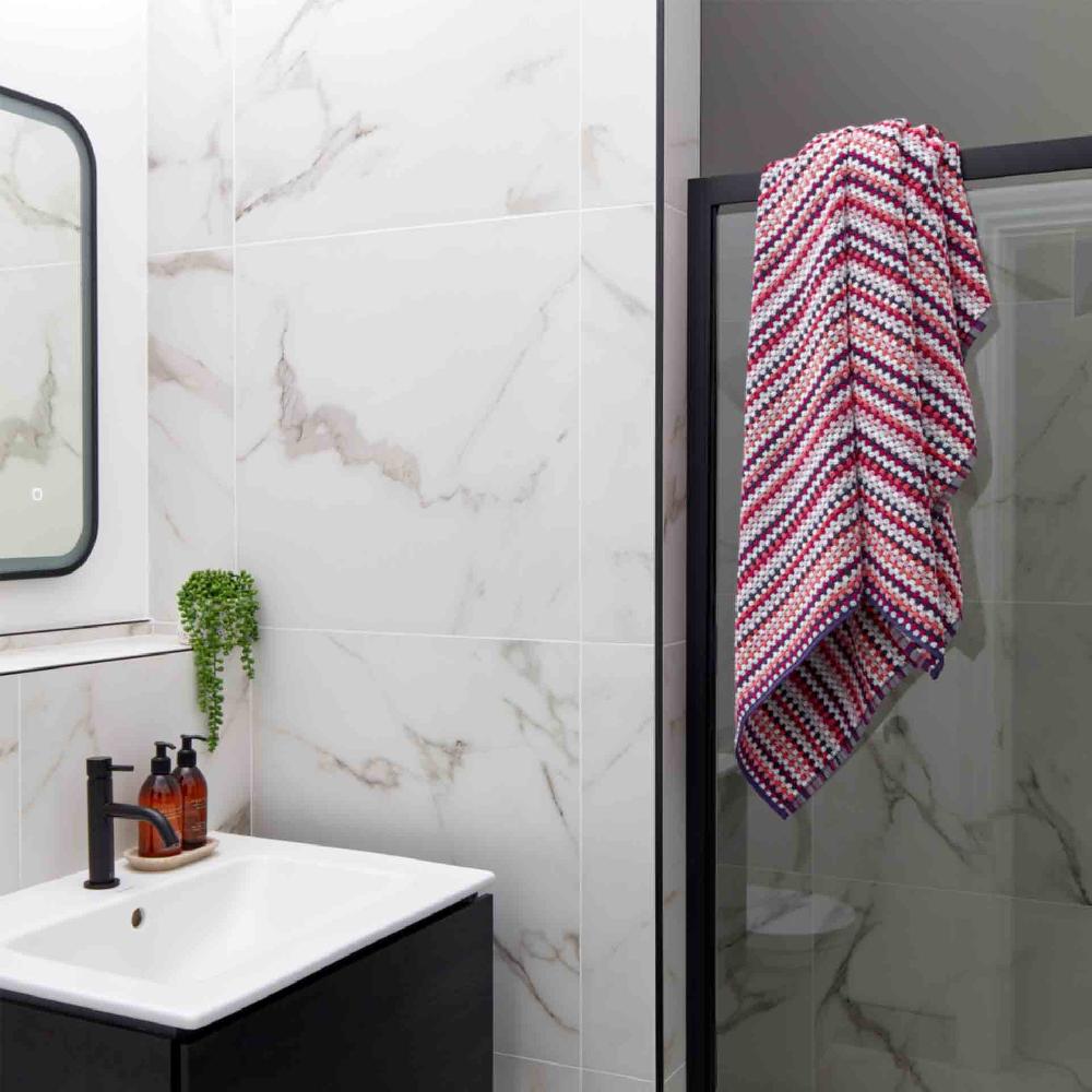 christy Carnaby Stripe Turkish Cotton Towels