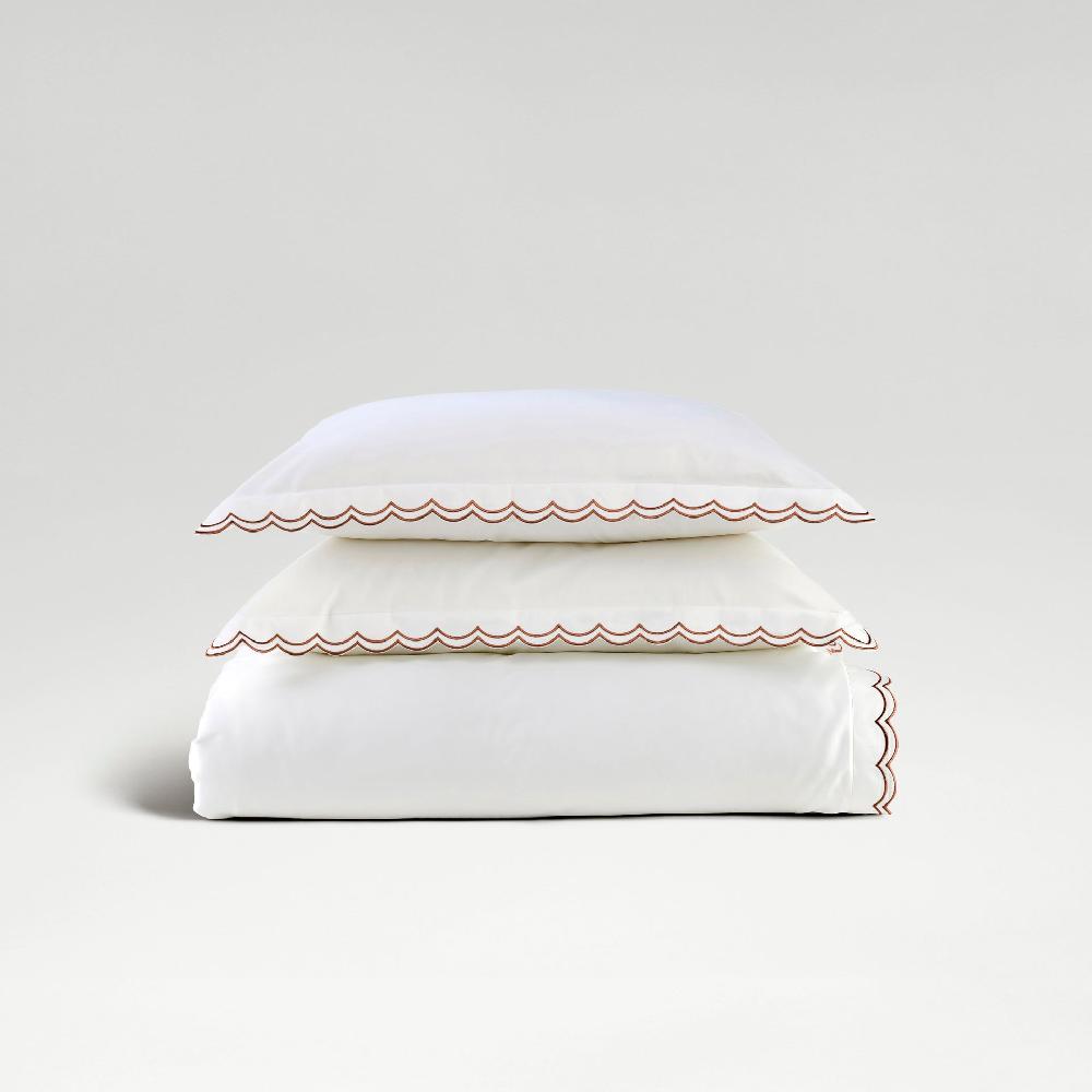 christy Scallop Edge Duvet Set