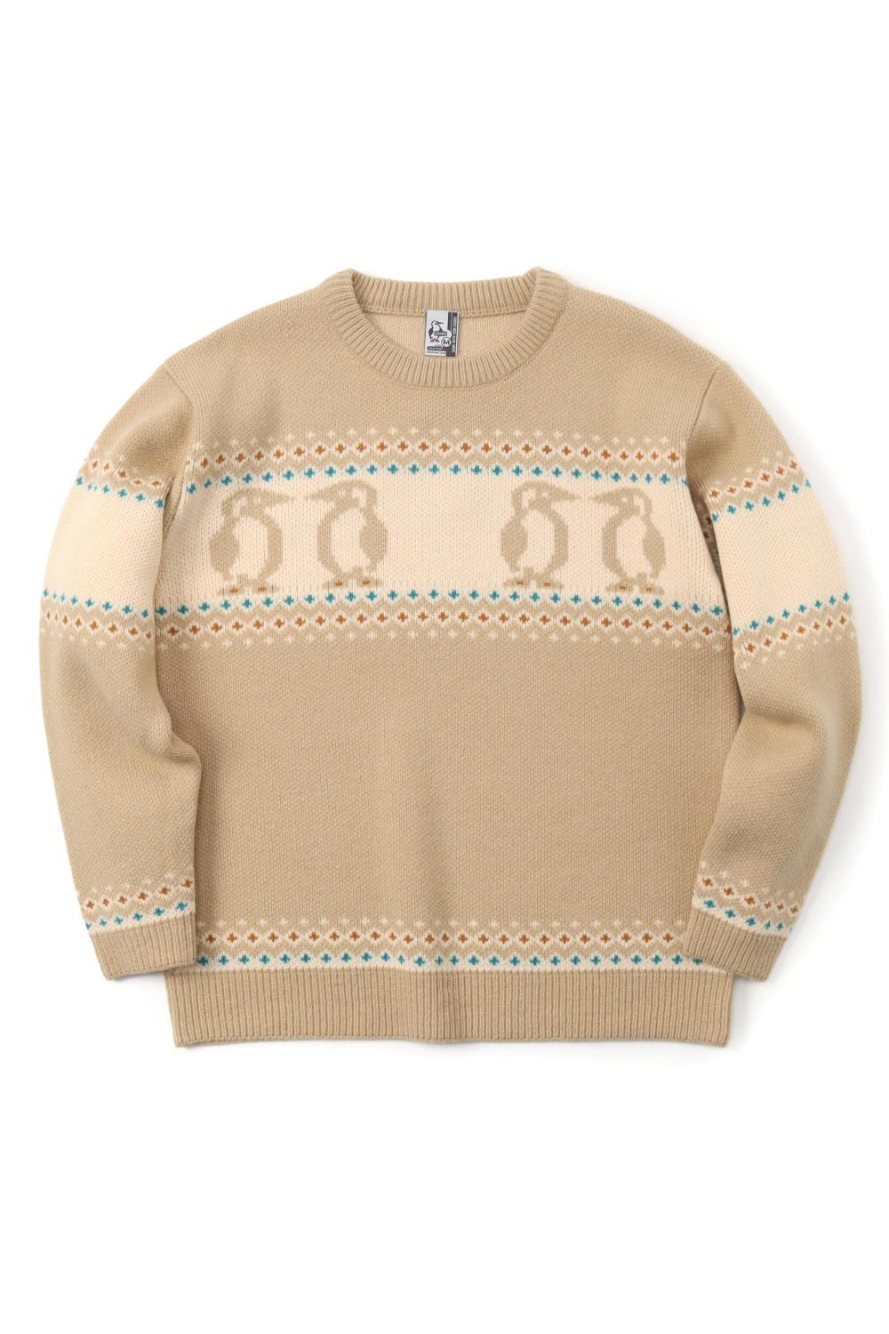 chums Booby Cyclone Knit Crew Top