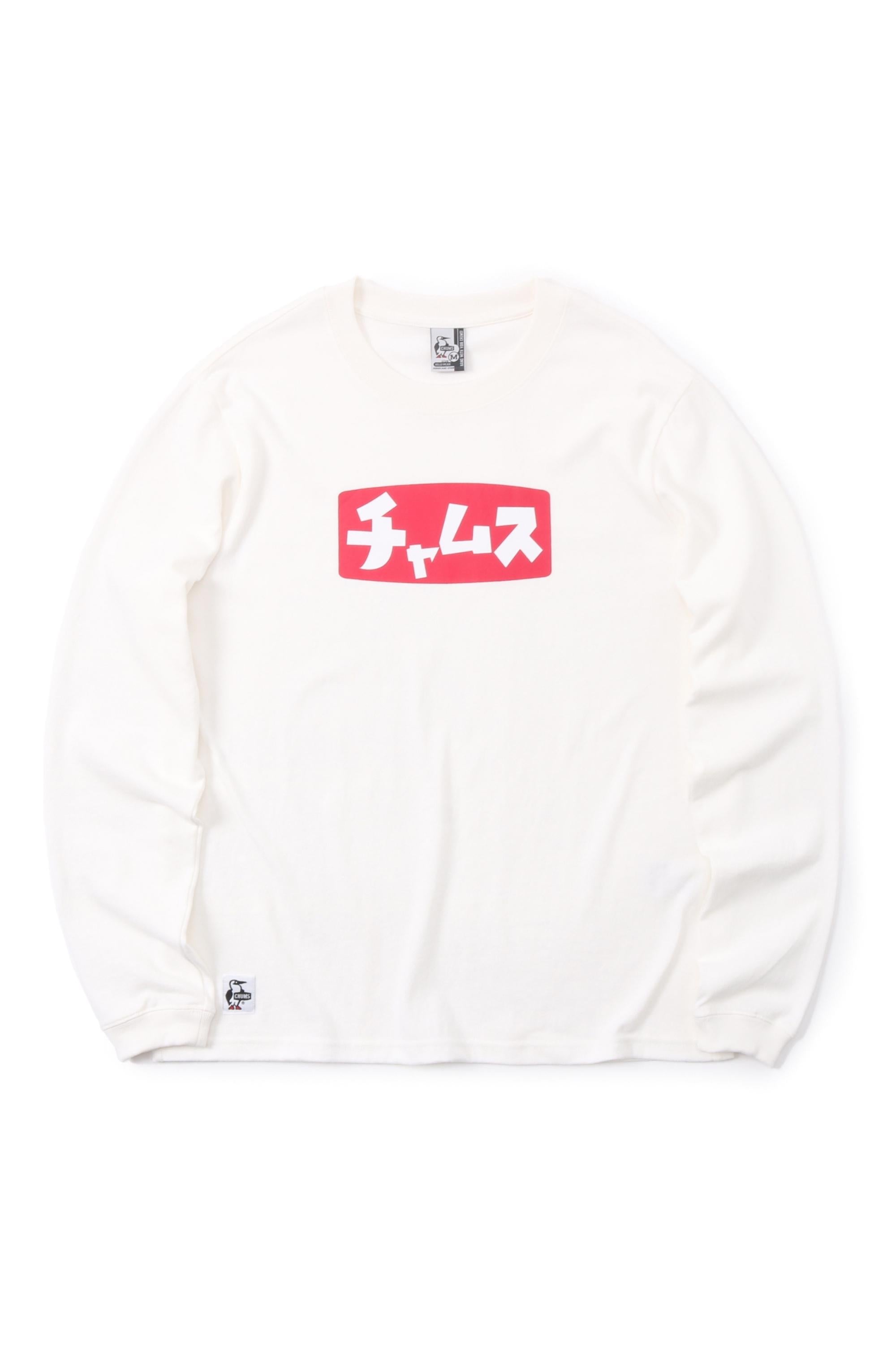 chums Katakana Logo Longsleeve Shirt