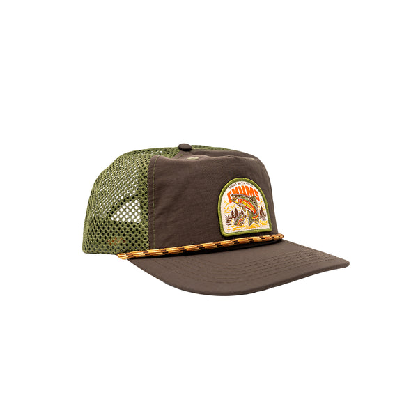 Chums Trout Trucker Hat