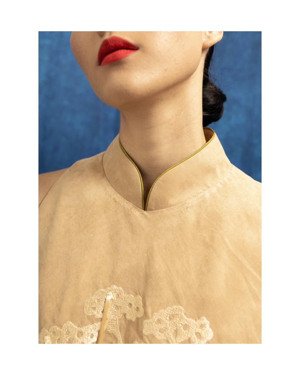 Ciel AH YEON DRESS BEIGE