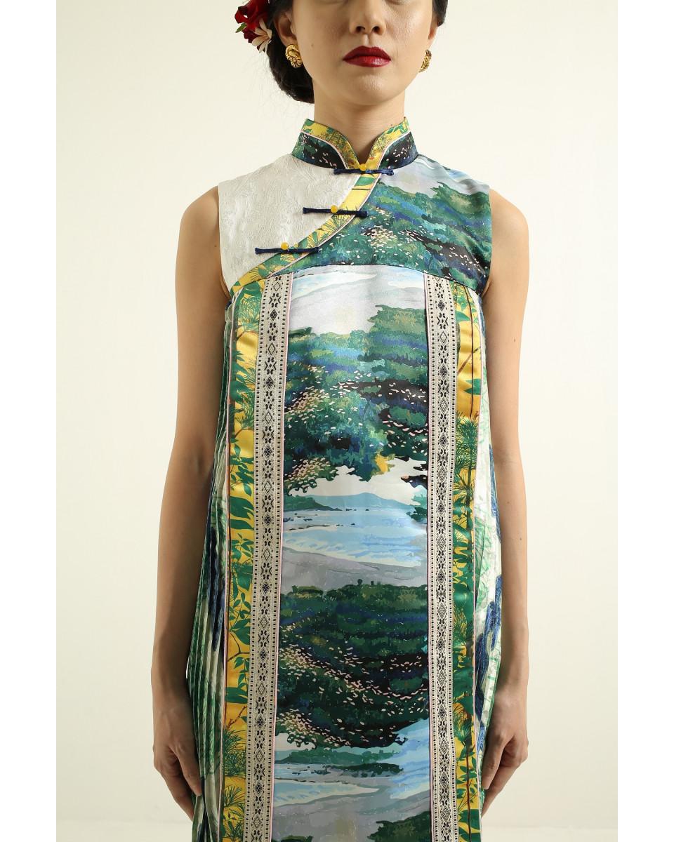 Ciel CHEN DRESS BLUE SCENERY