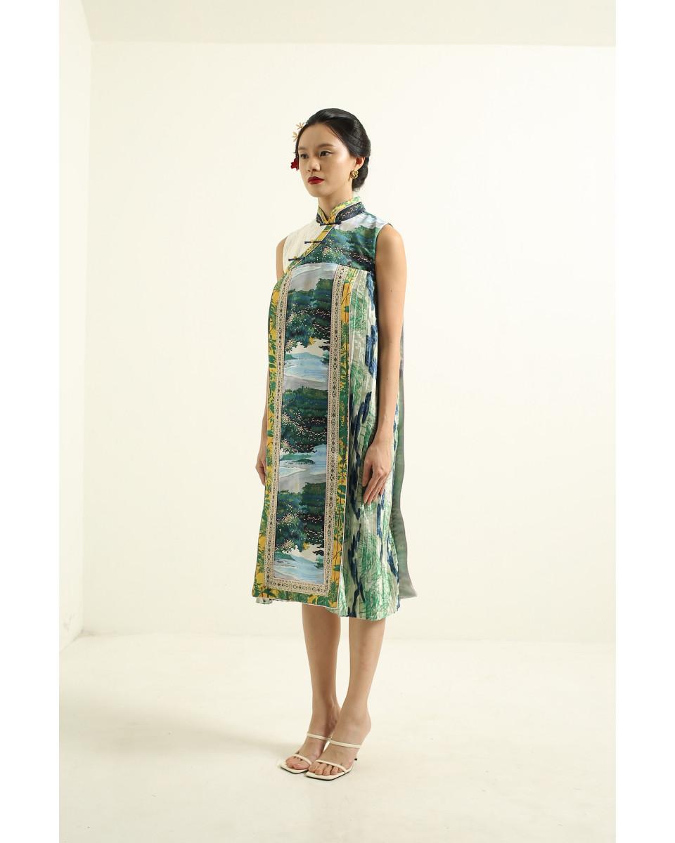 Ciel CHEN DRESS BLUE SCENERY