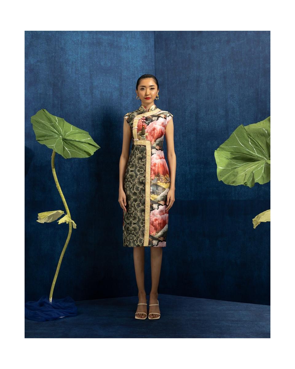 ciel CHYOU II DRESS PINK HAZE