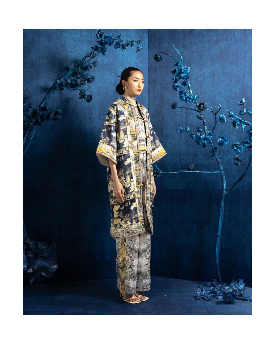 ciel DAISHI OUTER BLUE CHINOISERIE