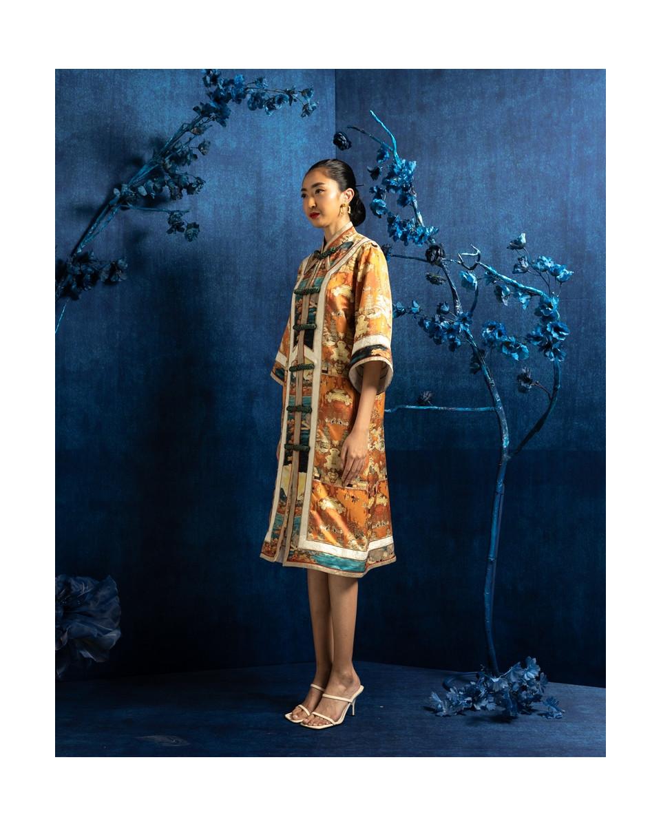 Ciel DAISHI OUTER BURNT YELLOW CHINOISERIE