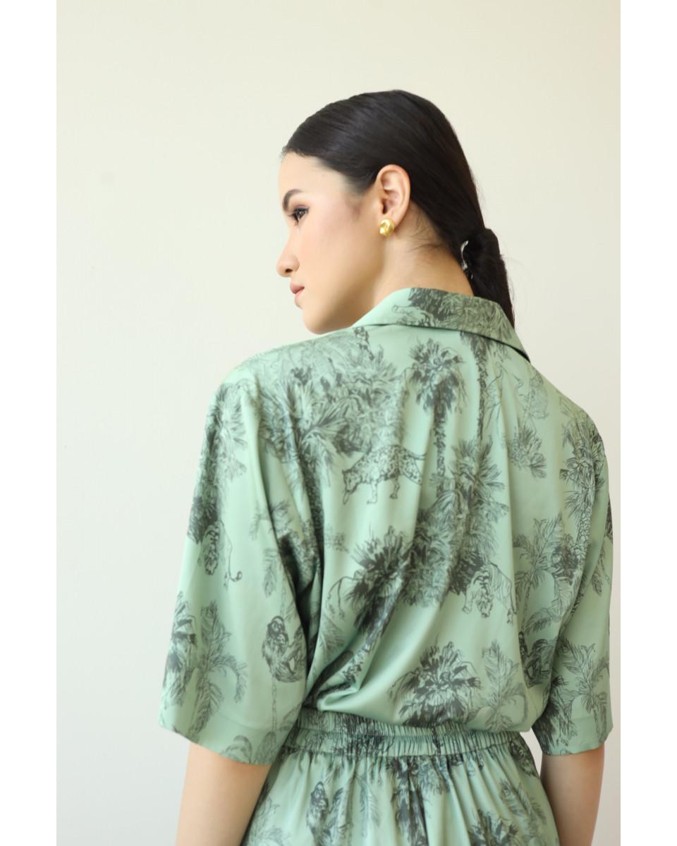 Ciel DHIRA TOP GREEN SAGE