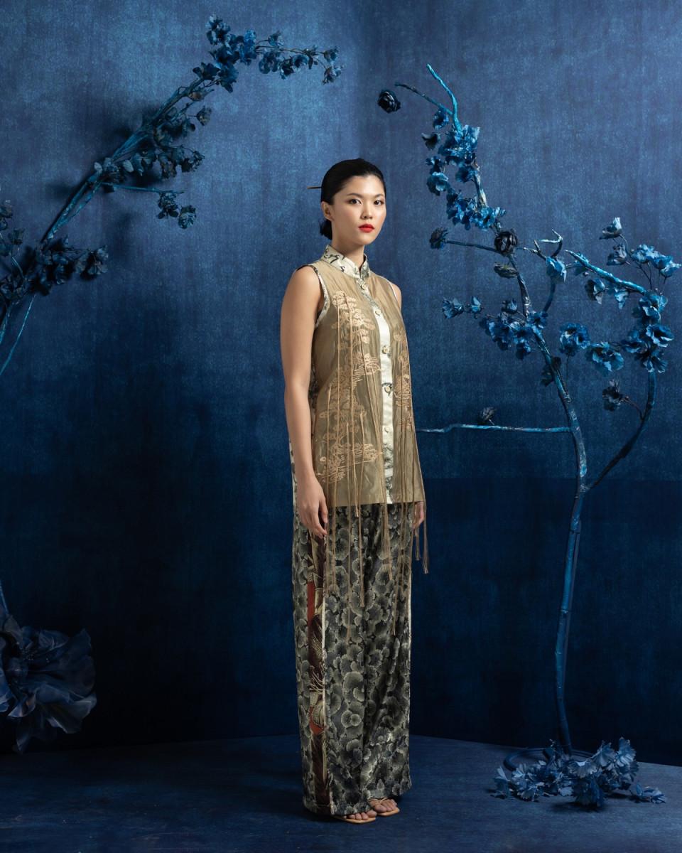 Ciel ERUNA TOP SILVER CHINOISERIE