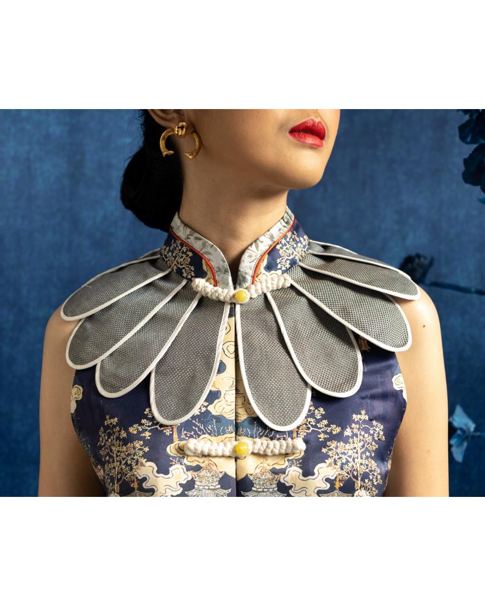 Ciel FEIYAN TOP BLUE CHINOISERIE
