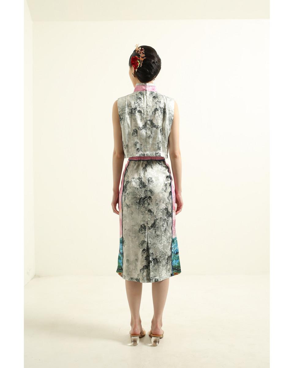 Ciel FUMI SKIRT WHITE JADE