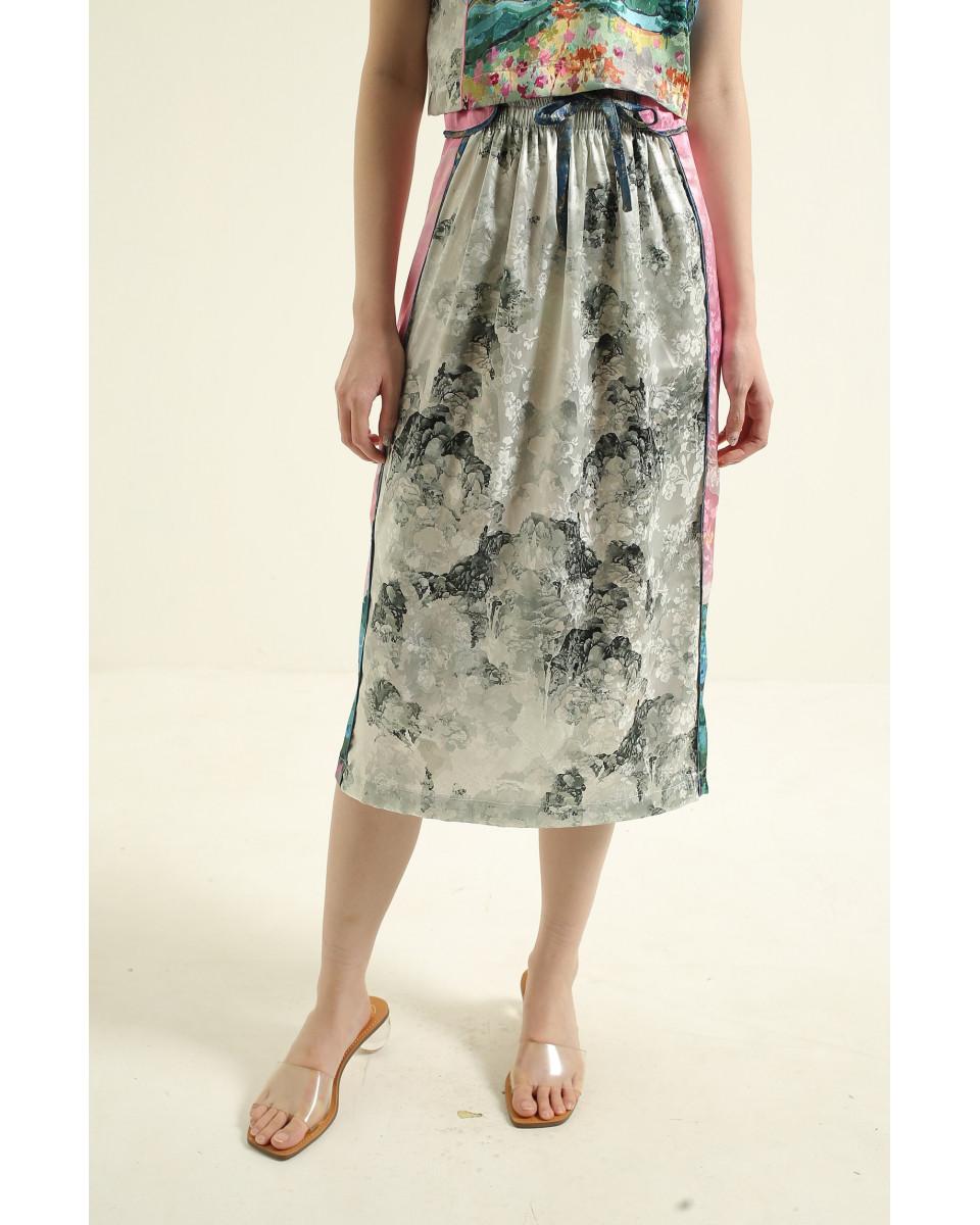 Ciel FUMI SKIRT WHITE JADE