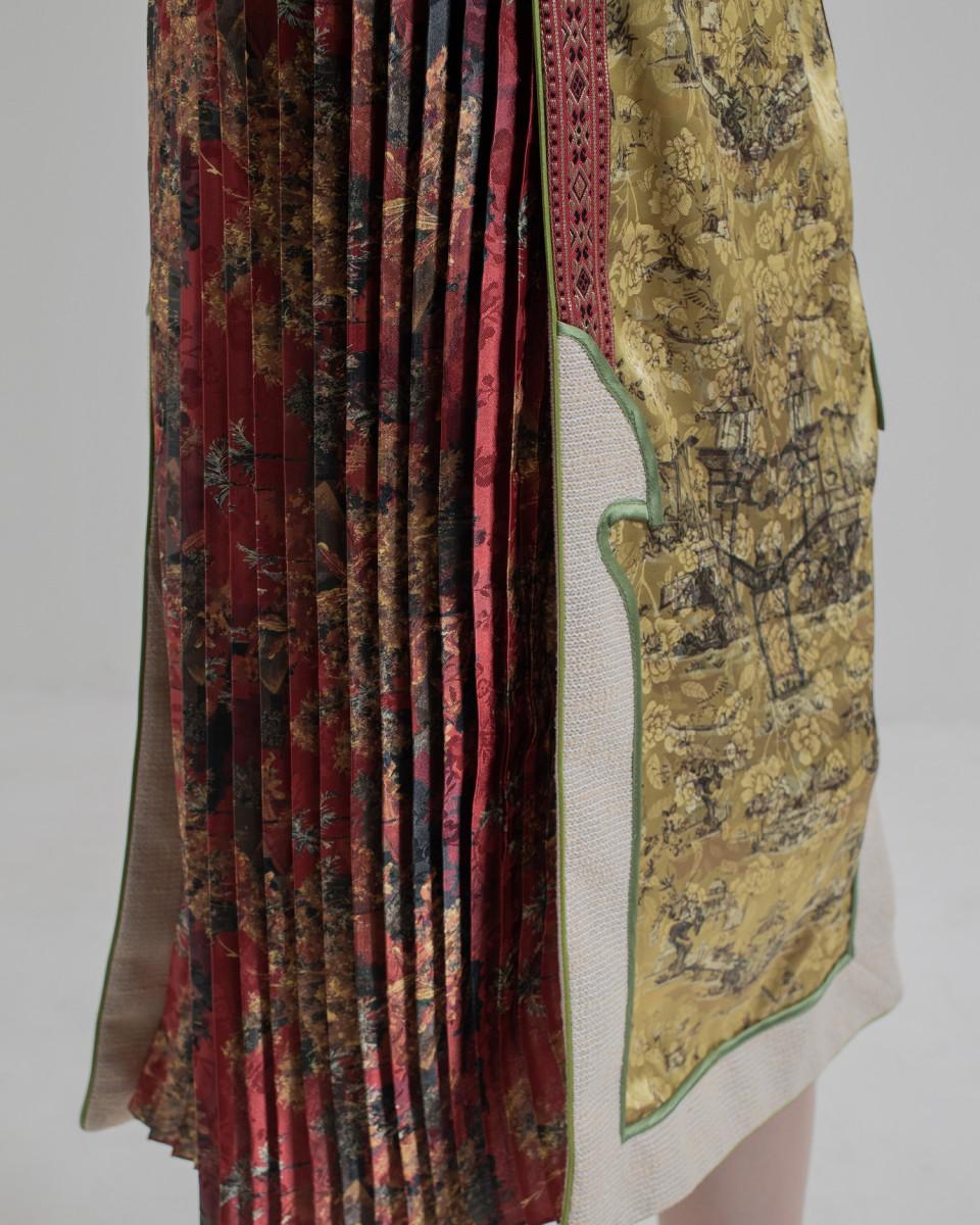 Ciel FUMIKO II SKIRT RED TOILE