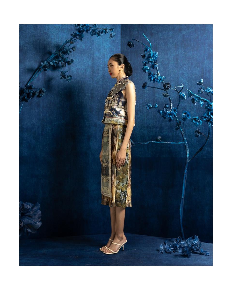 Ciel FUMIKO III SKIRT GREY MOUNTAIN