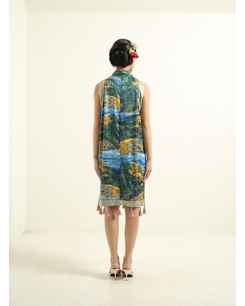 Ciel GENJI DRESS GOLD MOUNTAIN