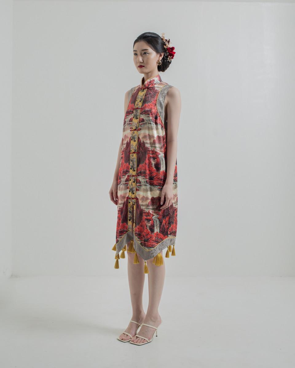 Ciel GENJI DRESS RUBY MOUNTAIN