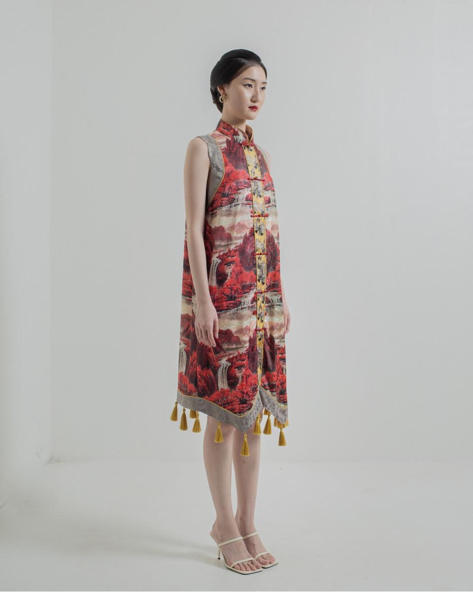 Ciel GENJI DRESS RUBY MOUNTAIN