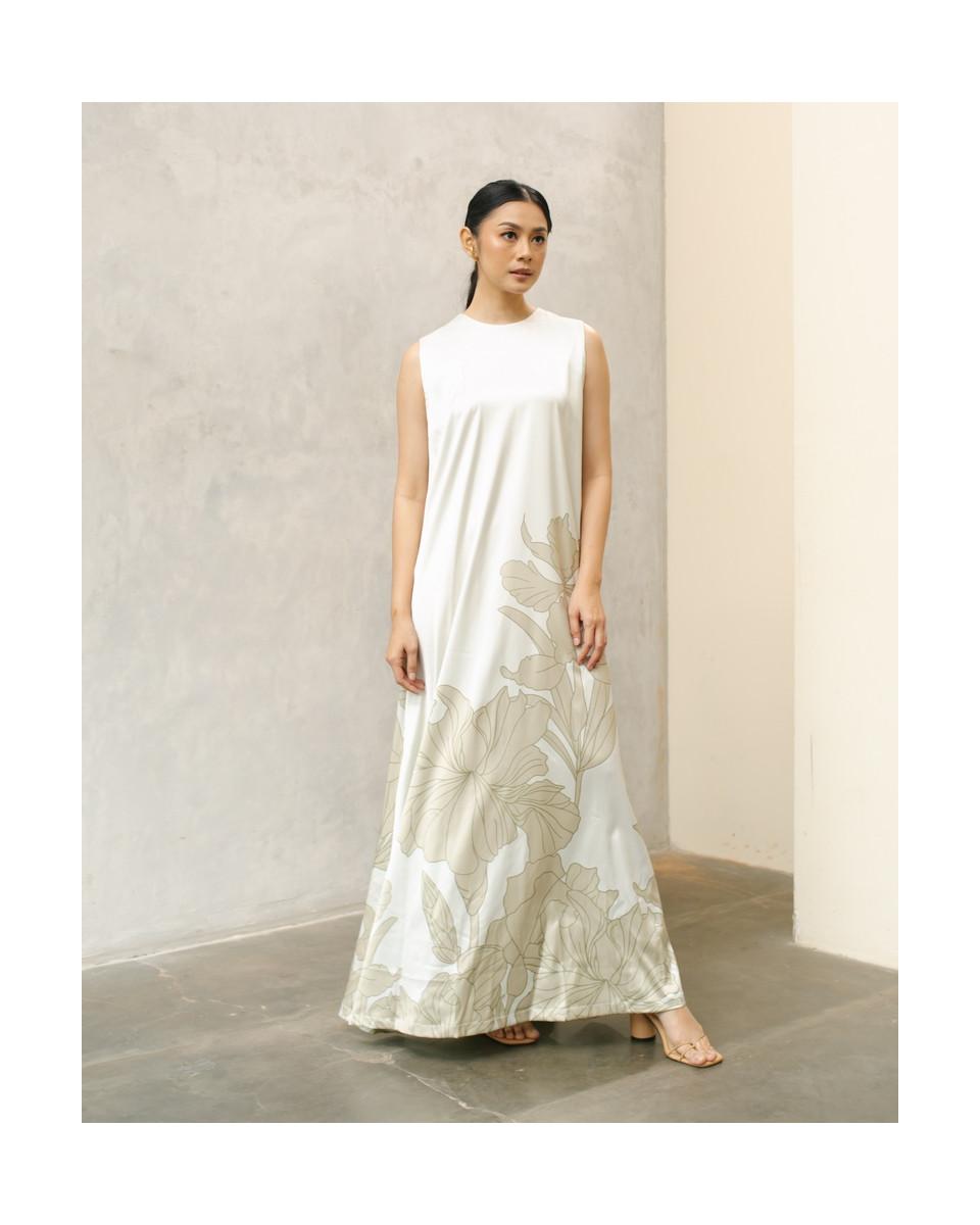 ciel GHANIA DRESS IVORY FLORAL