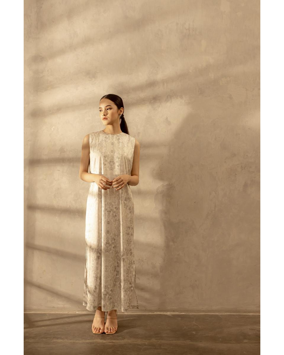 ciel Ghania Dress Ivory Grey